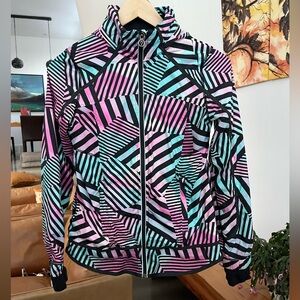 Ivivva Seeker Stripe Speed Ahead Jacket